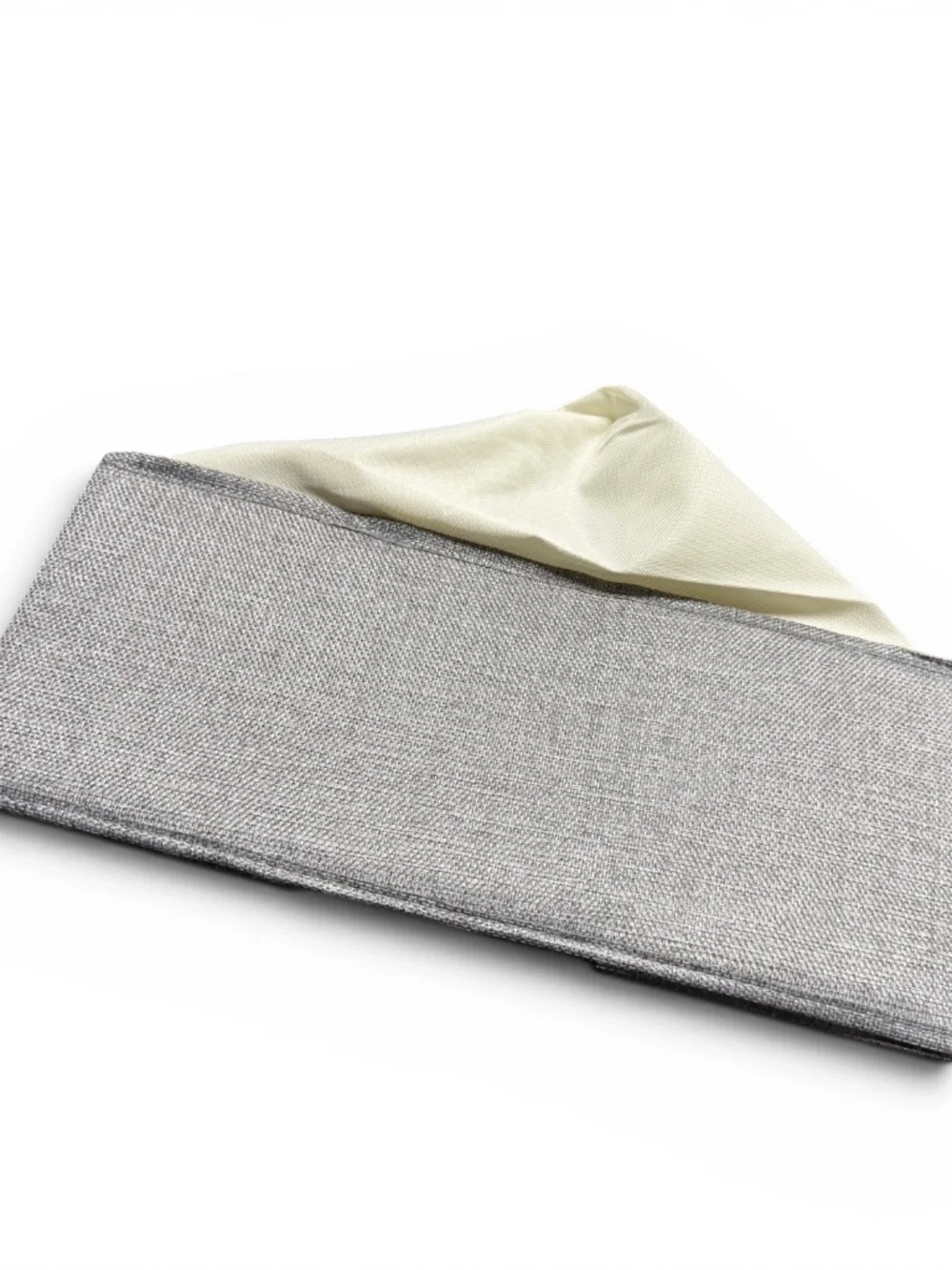 Foldable Gray Drawer Organizer | 5 Compartment Sock & Lingerie Storage